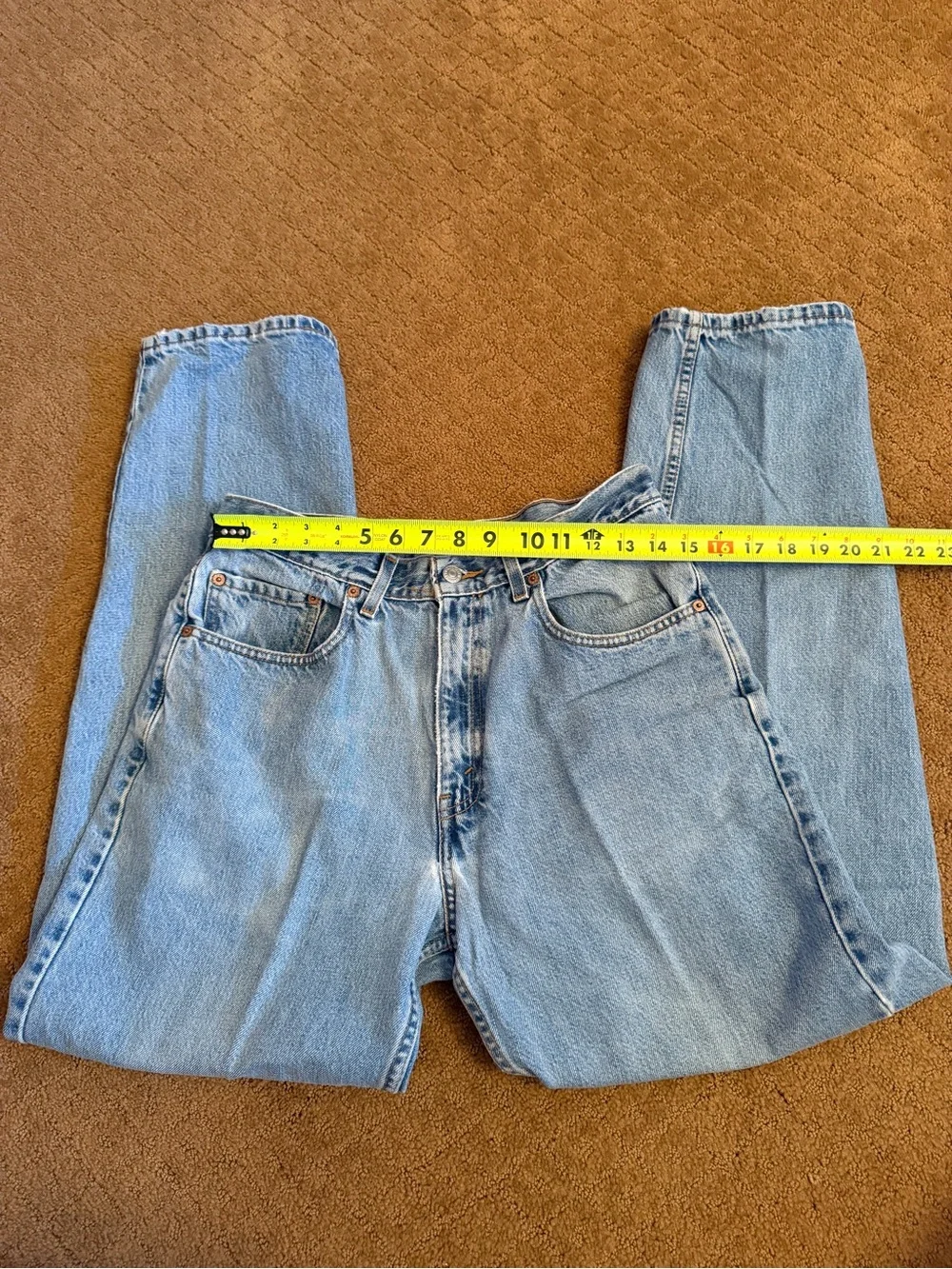 Levi's 550 Men's Relaxed Fit Jeans Blue Medium Wash Size 34x32